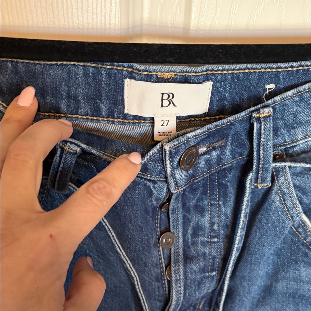 Banana Republic Women's Wide Blue Jeans